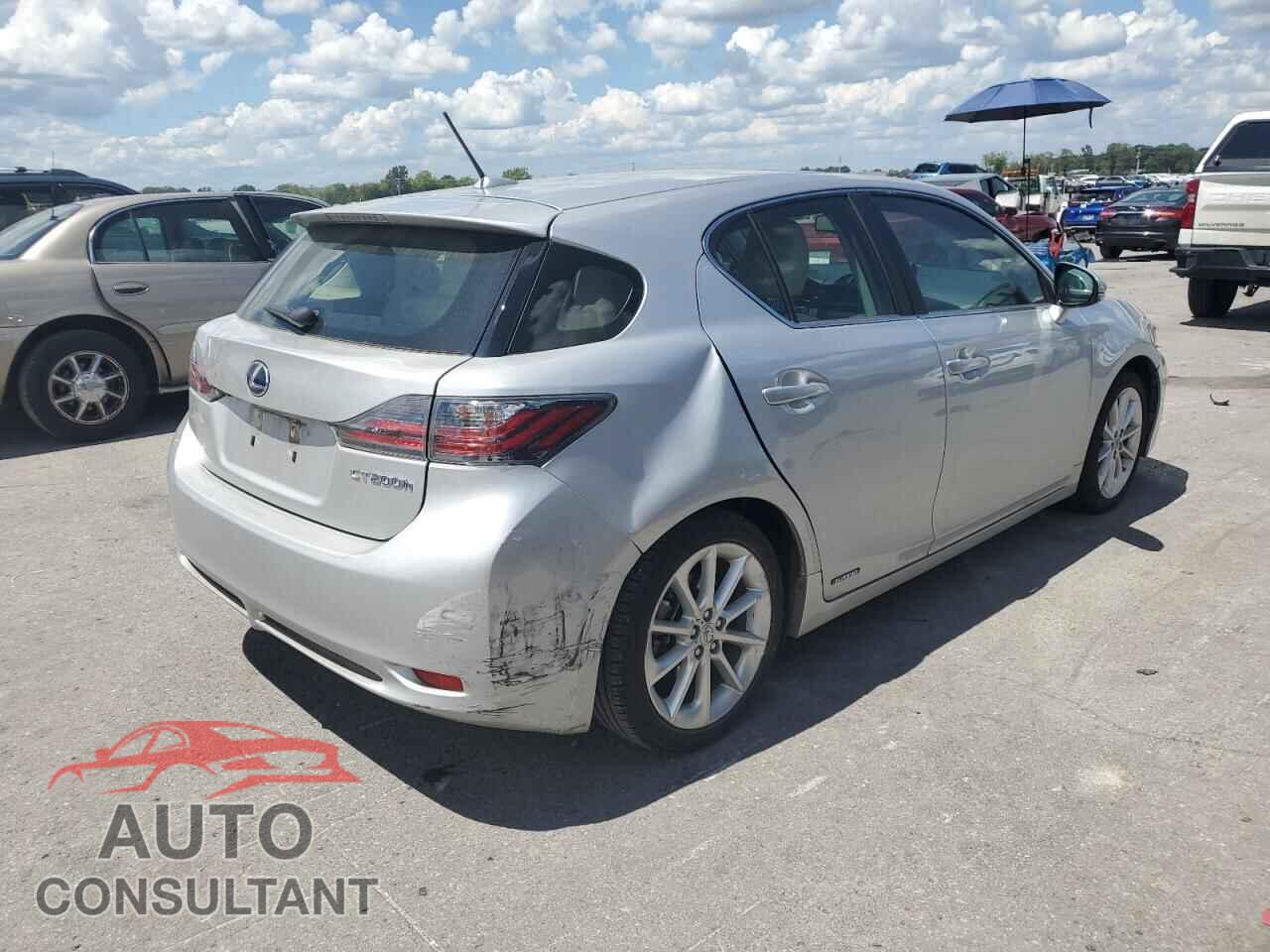 LEXUS CT 200 2012 - JTHKD5BH8C2117863