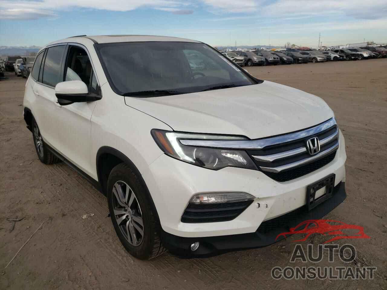 HONDA PILOT 2016 - 5FNYF6H58GB076808