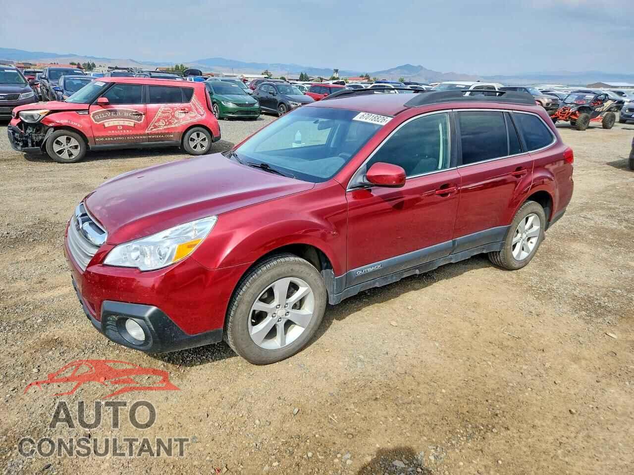 SUBARU OUTBACK 2014 - 4S4BRBCC2E3326433