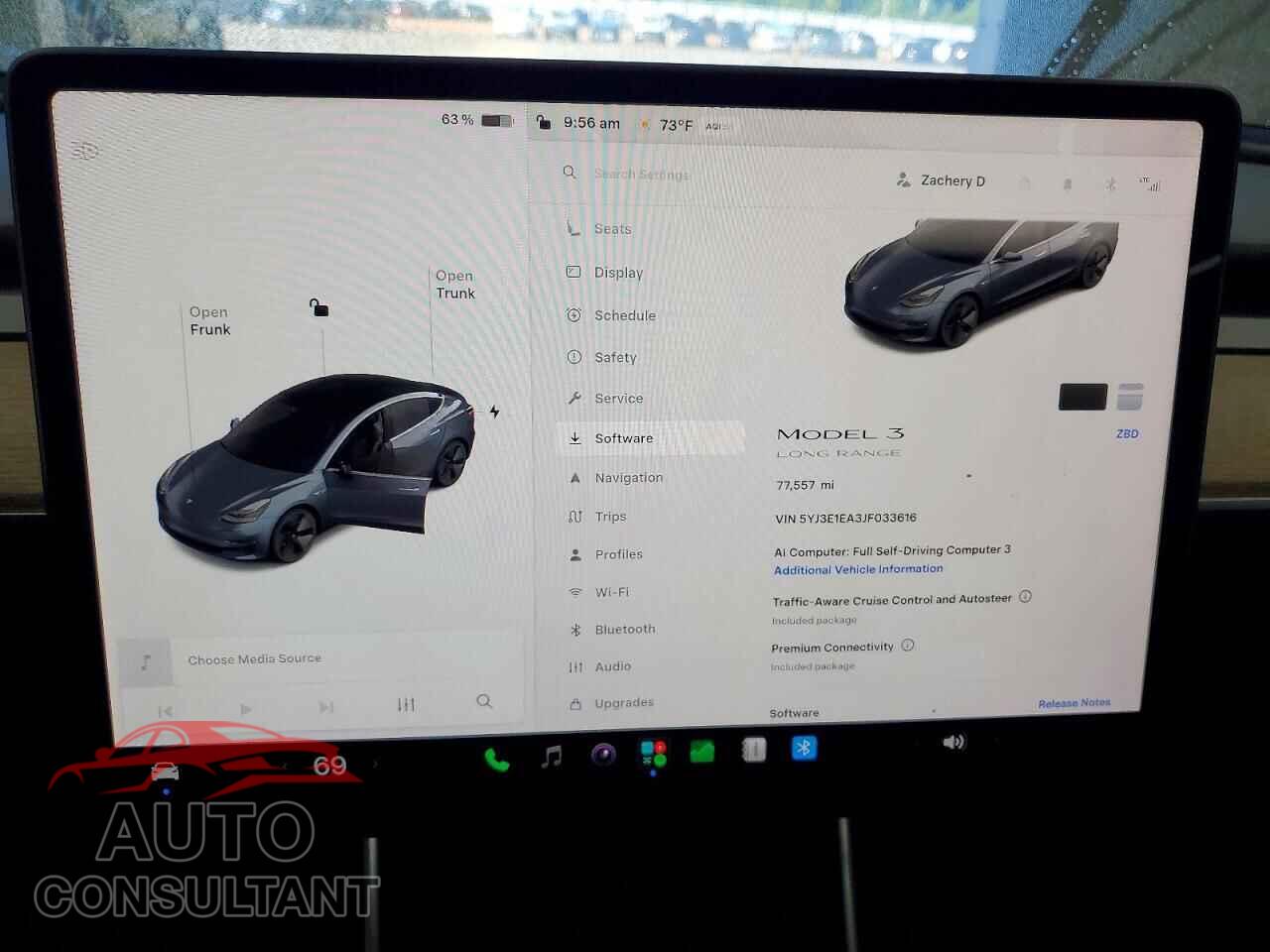 TESLA MODEL 3 2018 - 5YJ3E1EA3JF033616