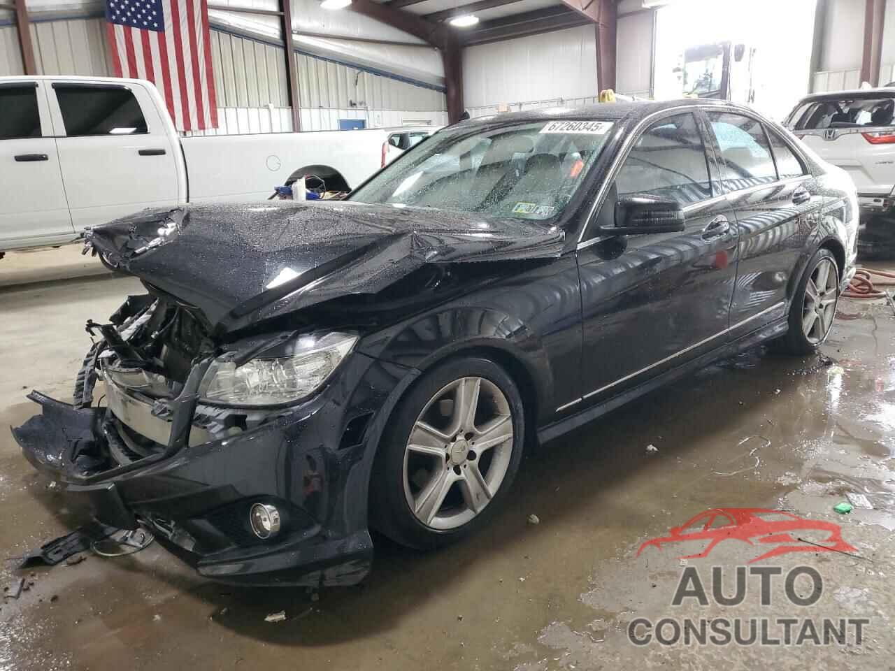 MERCEDES-BENZ C-CLASS 2010 - WDDGF8BB9AF379787
