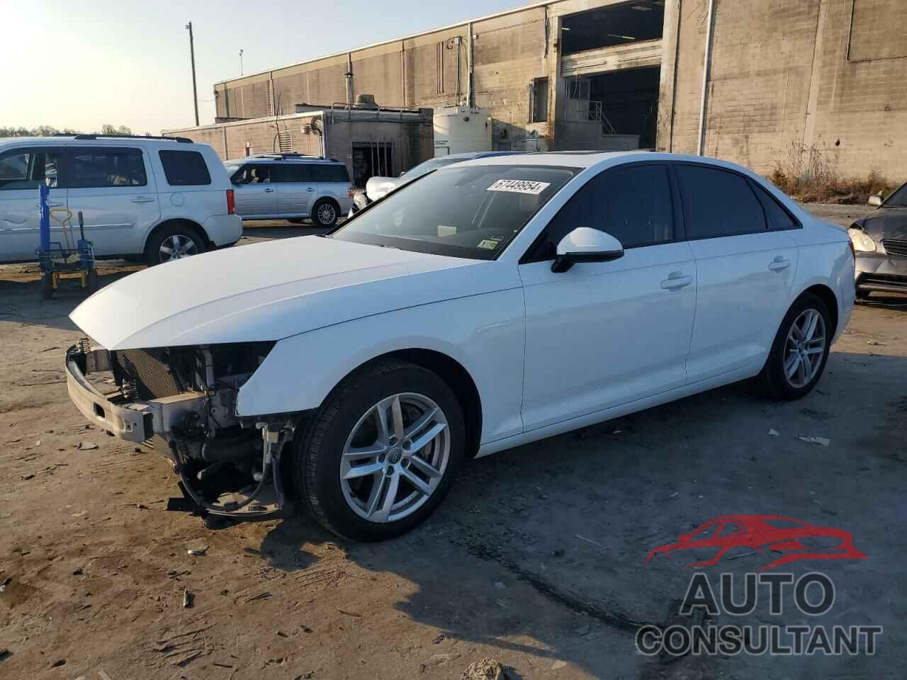 AUDI A4 2017 - WAUGNAF46HN022208