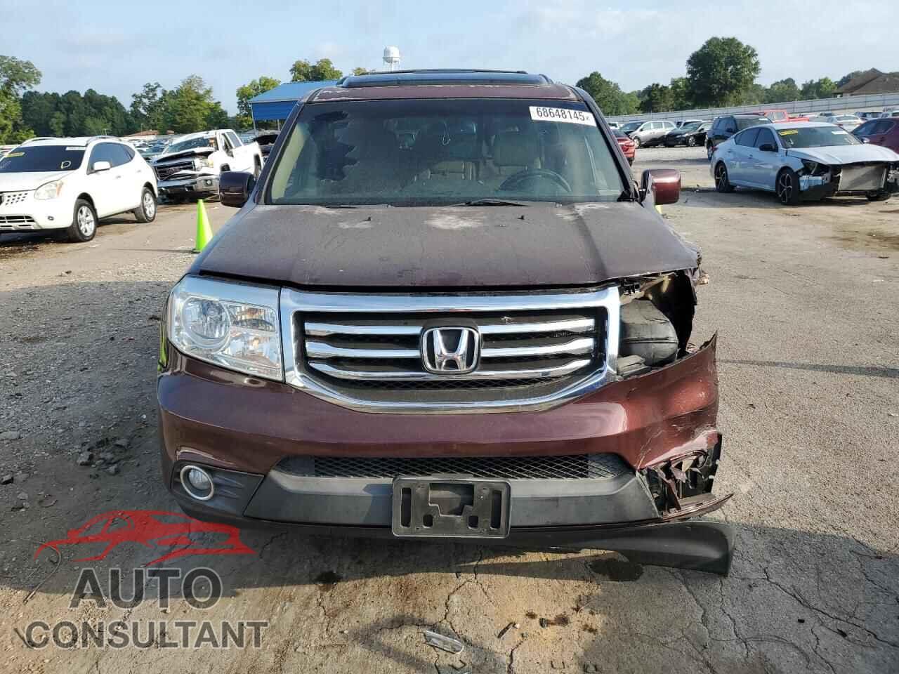 HONDA PILOT 2013 - 5FNYF3H50DB012949