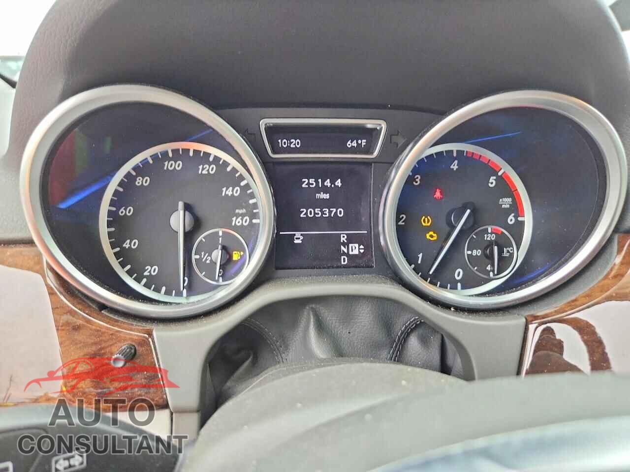 MERCEDES-BENZ M-CLASS 2012 - 4JGDA2EB4CA026244