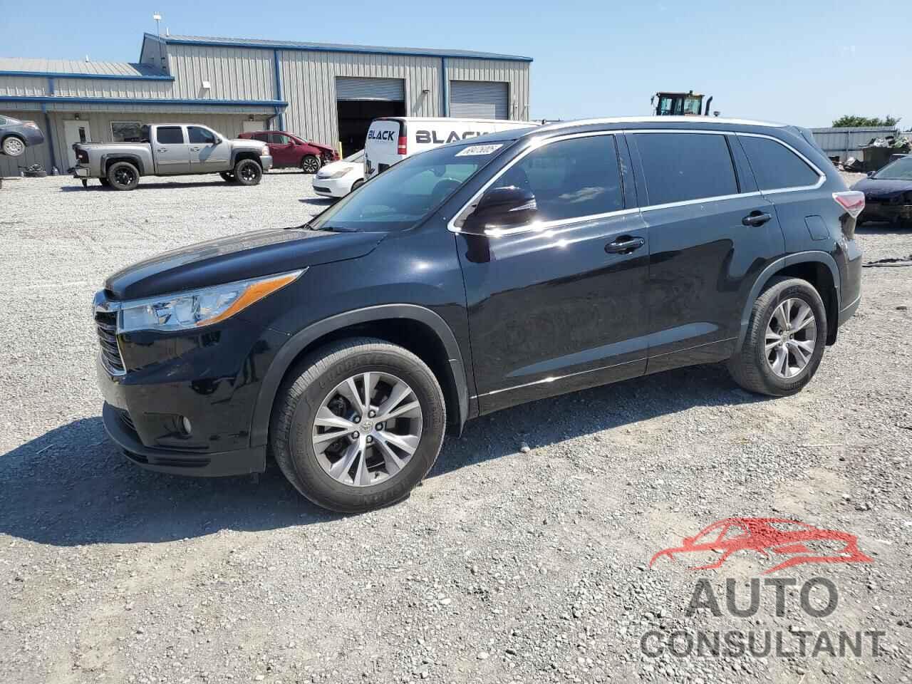 TOYOTA HIGHLANDER 2014 - 5TDJKRFH3ES040450