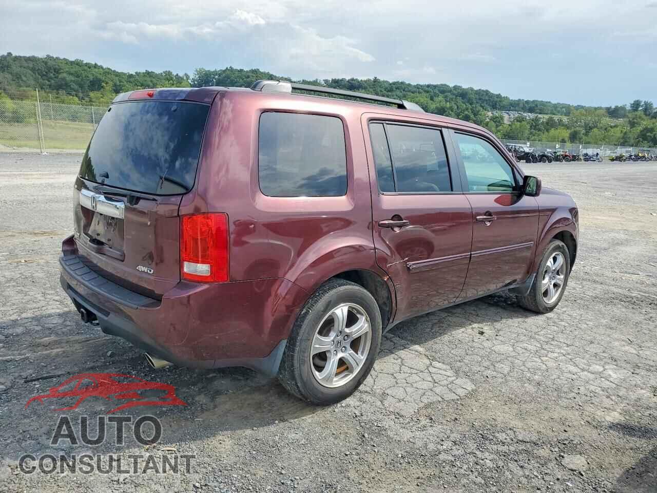 HONDA PILOT 2012 - 5FNYF4H58CB080226