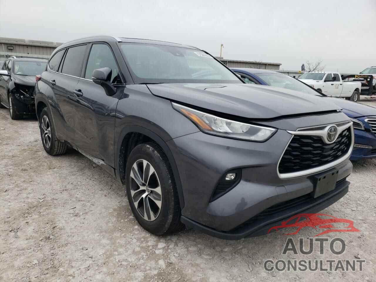 TOYOTA HIGHLANDER 2020 - 5TDGZRAH3LS005613