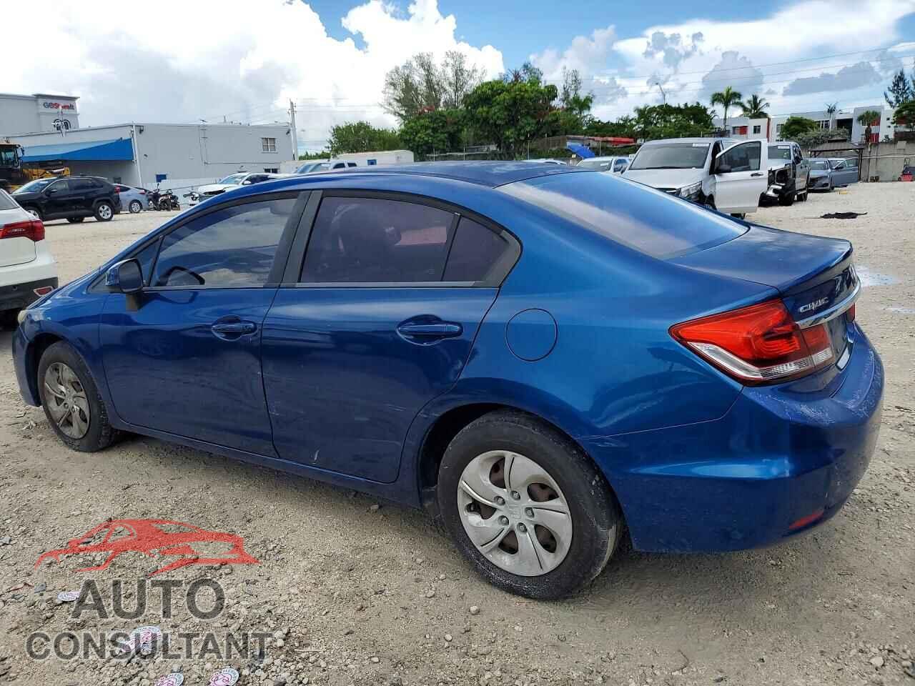 HONDA CIVIC 2013 - 19XFB2F58DE071009