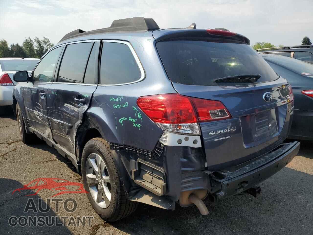 SUBARU OUTBACK 2014 - 4S4BRBLC7E3213738