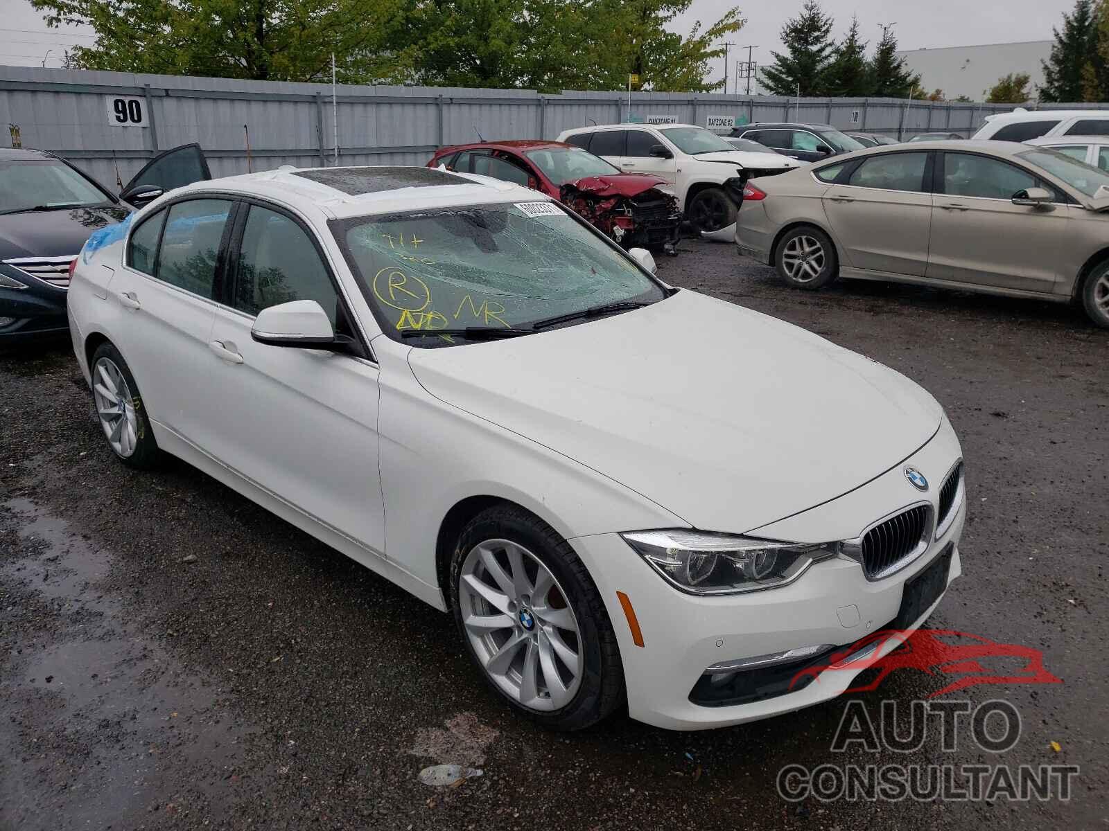 BMW 3 SERIES 2017 - WBA8E5G35HNU42446