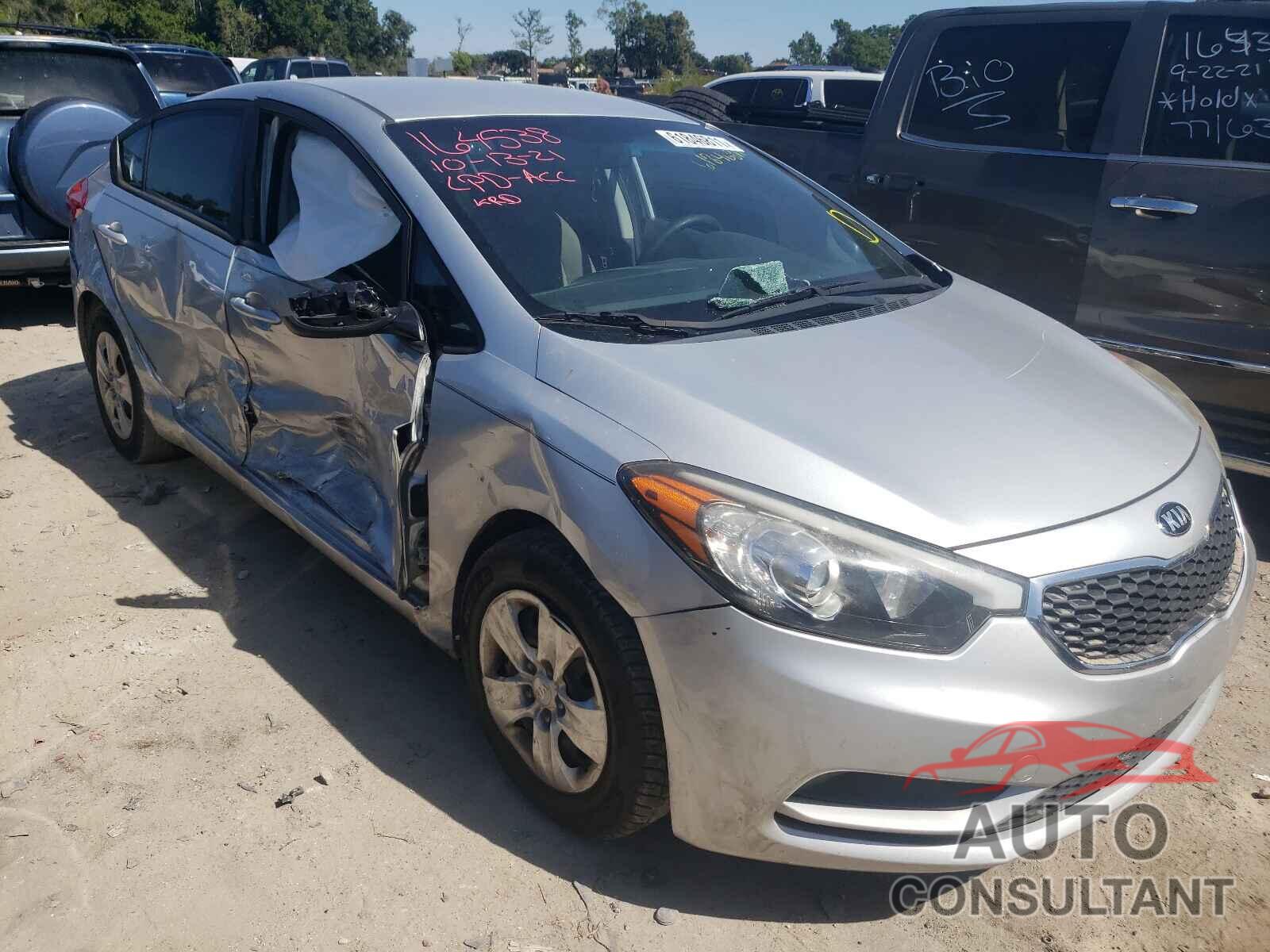 KIA FORTE 2016 - KNAFK4A62G5604979