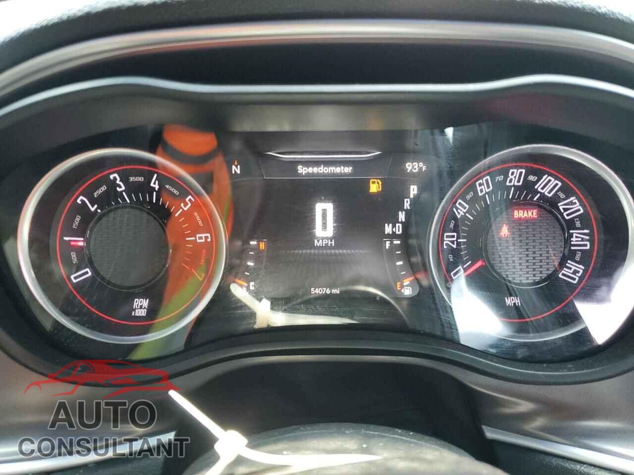 DODGE CHALLENGER 2019 - 2C3CDZJG5KH747761