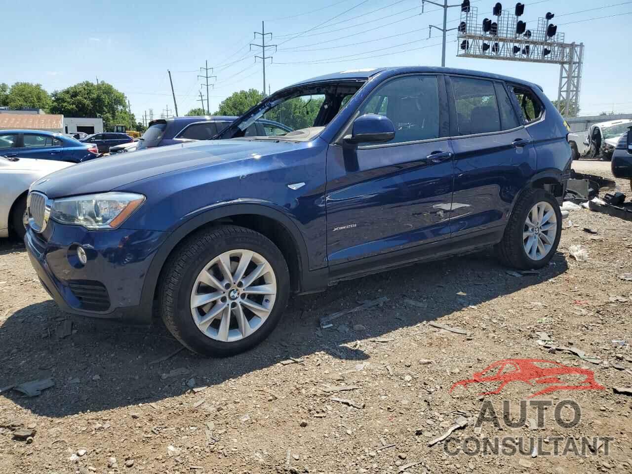 BMW X3 2016 - 5UXWX9C5XG0D86763