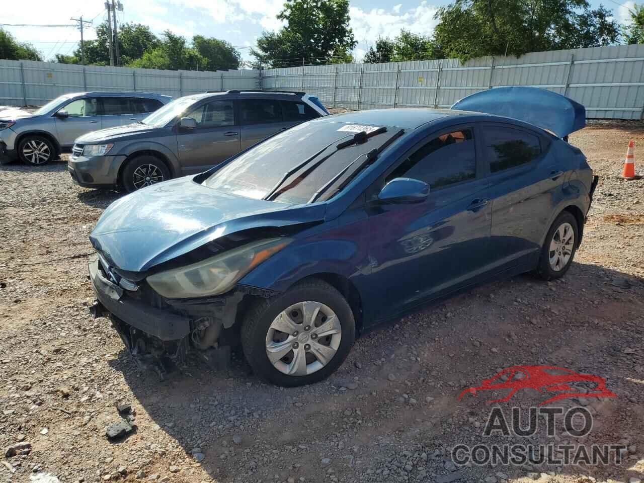 HYUNDAI ELANTRA 2016 - KMHDH4AE4GU583148