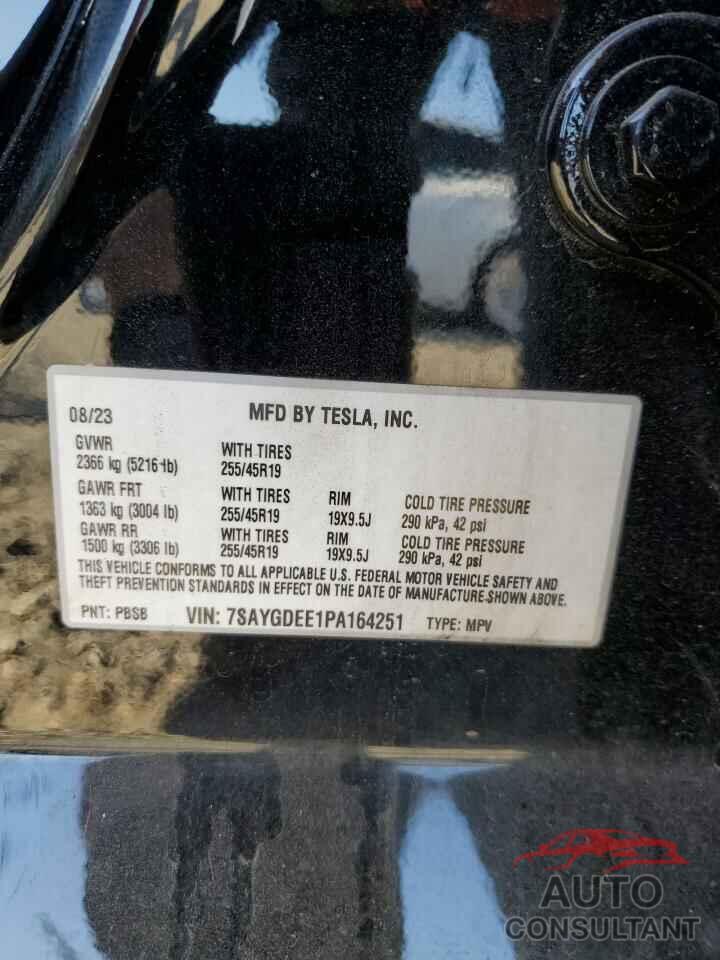TESLA MODEL Y 2023 - 7SAYGDEE1PA164251