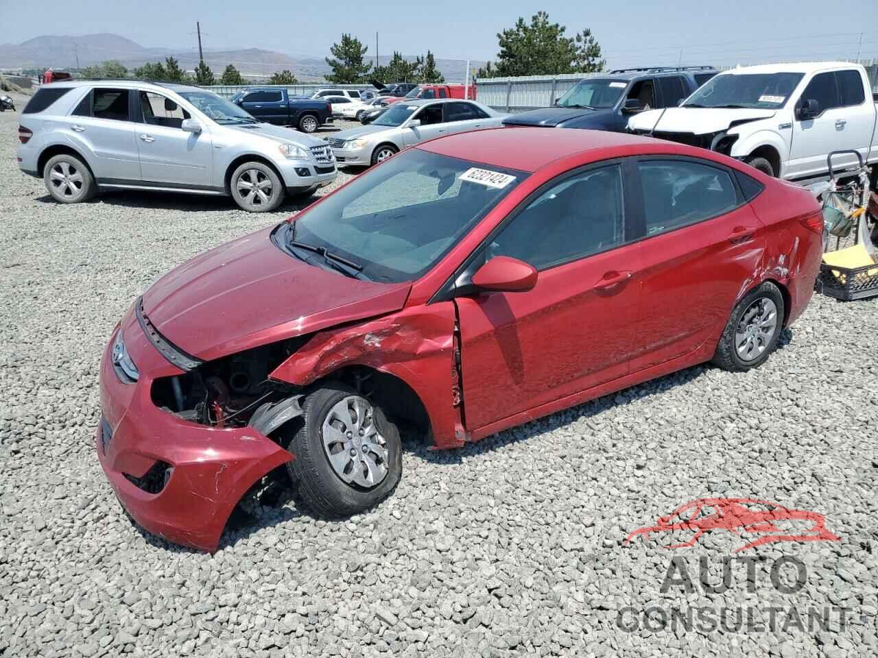 HYUNDAI ACCENT 2017 - KMHCT4AE6HU274664