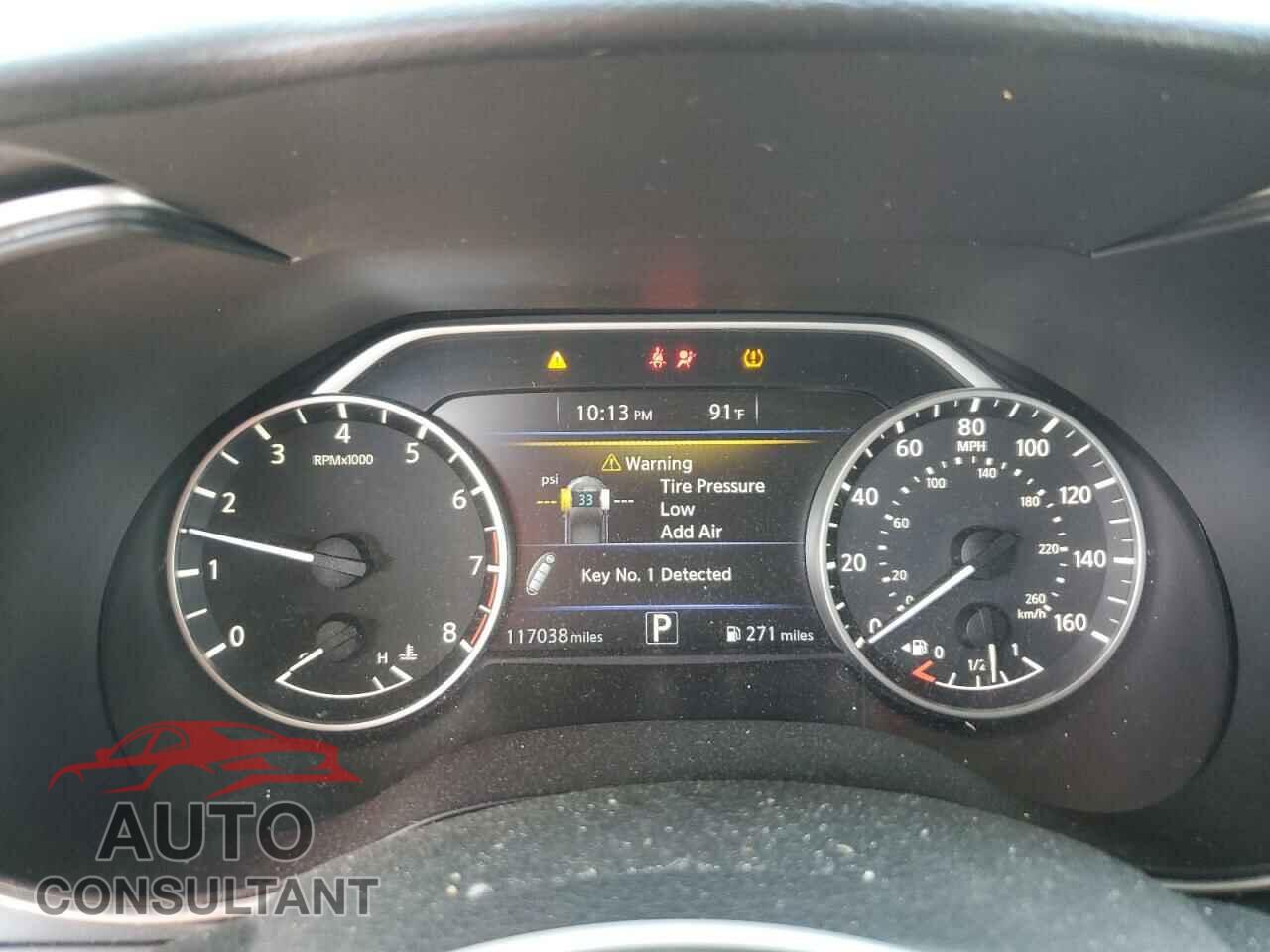 NISSAN MAXIMA 2019 - 1N4AA6AV9KC375908