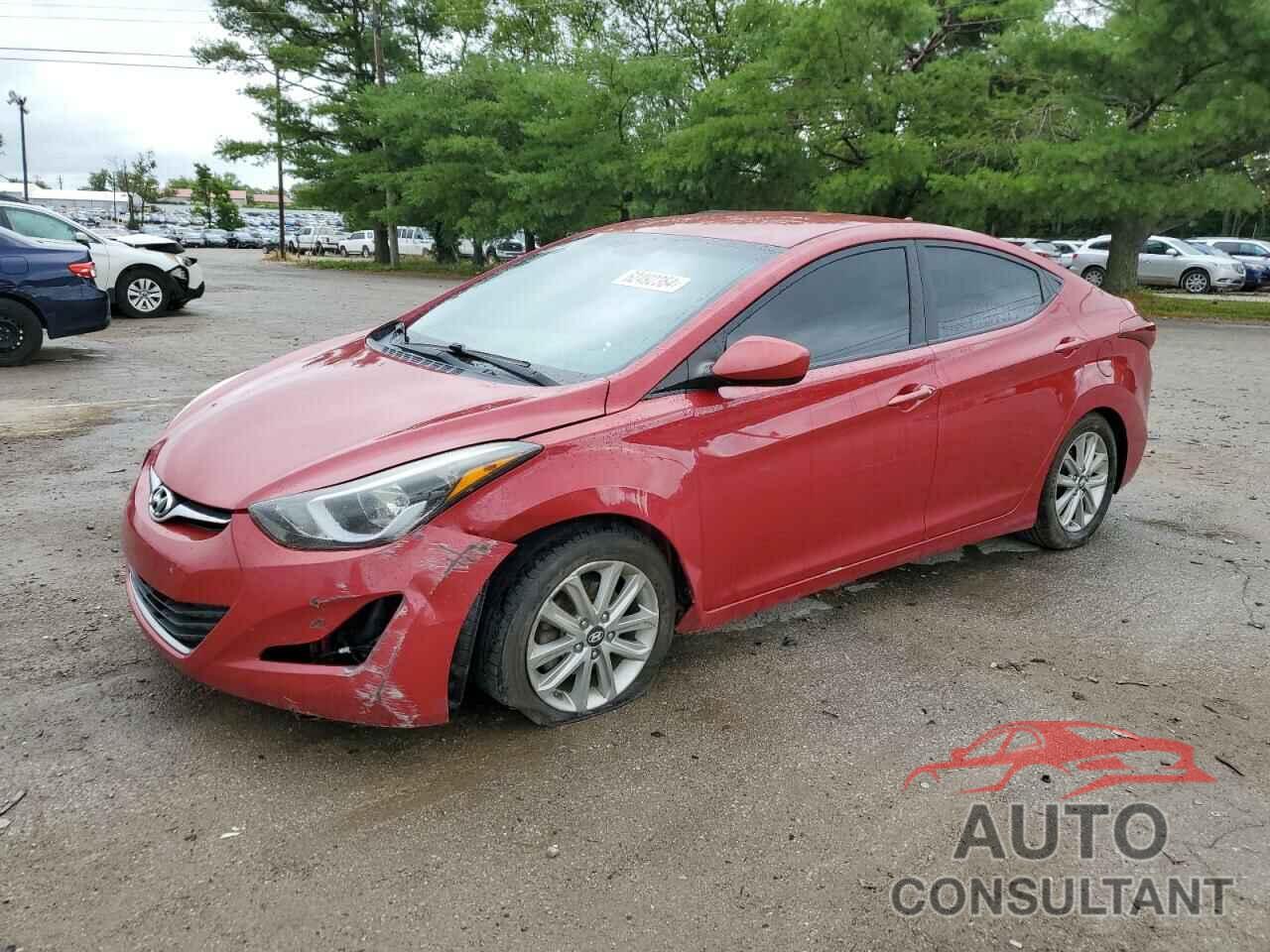 HYUNDAI ELANTRA 2016 - KMHDH4AE7GU519797