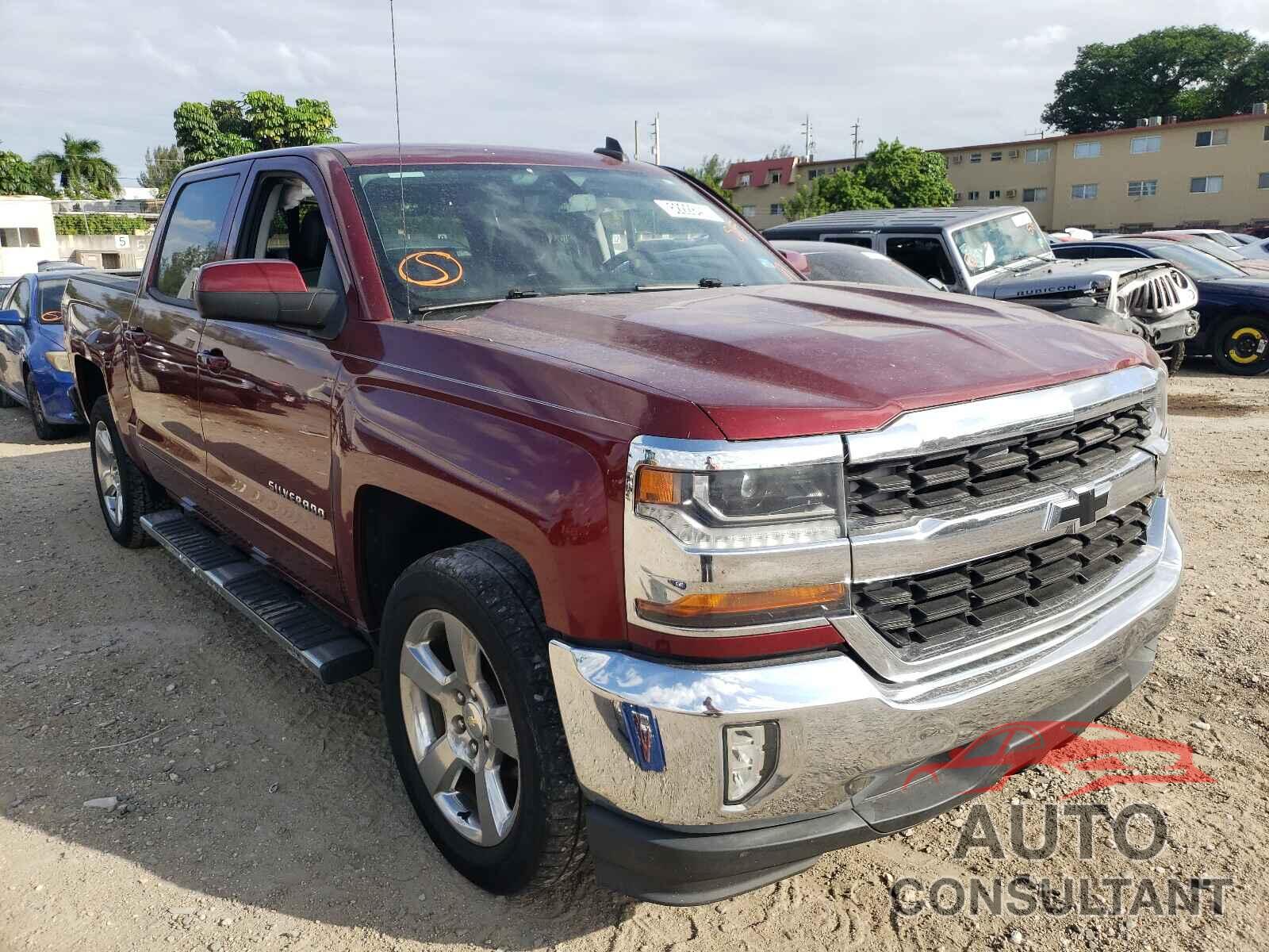 CHEVROLET SILVERADO 2016 - 3GCPCREC3GG269208