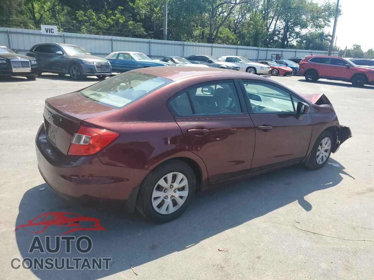 HONDA CIVIC 2012 - 19XFB2F52CE377332