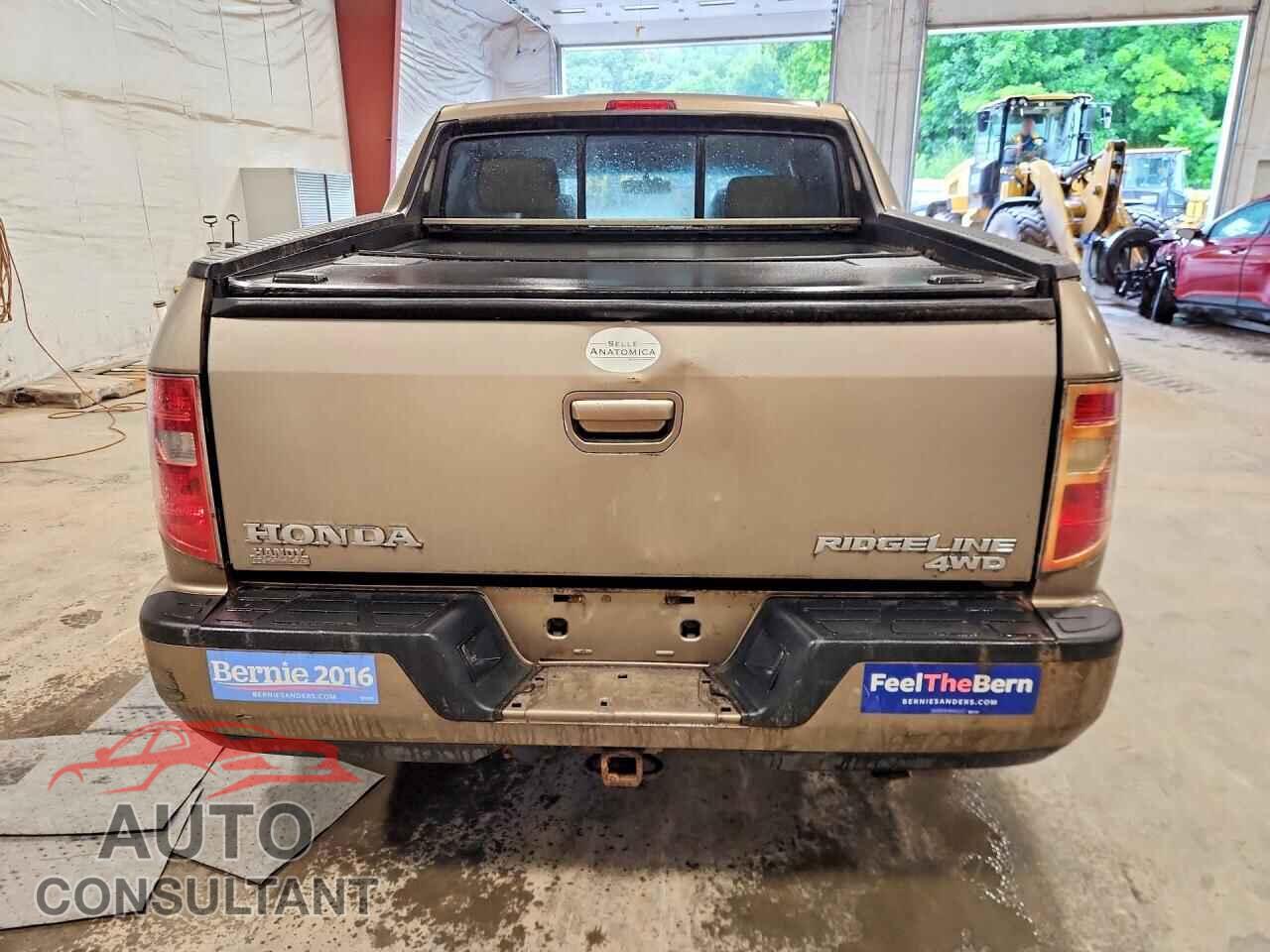 HONDA RIDGELINE 2009 - 5FPYK16519B104525