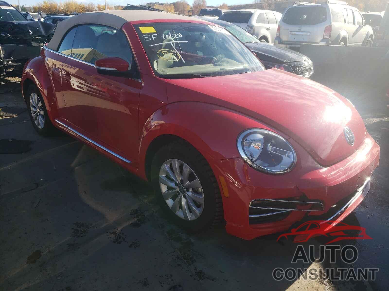 VOLKSWAGEN BEETLE 2019 - 3VW5DAAT3KM507996