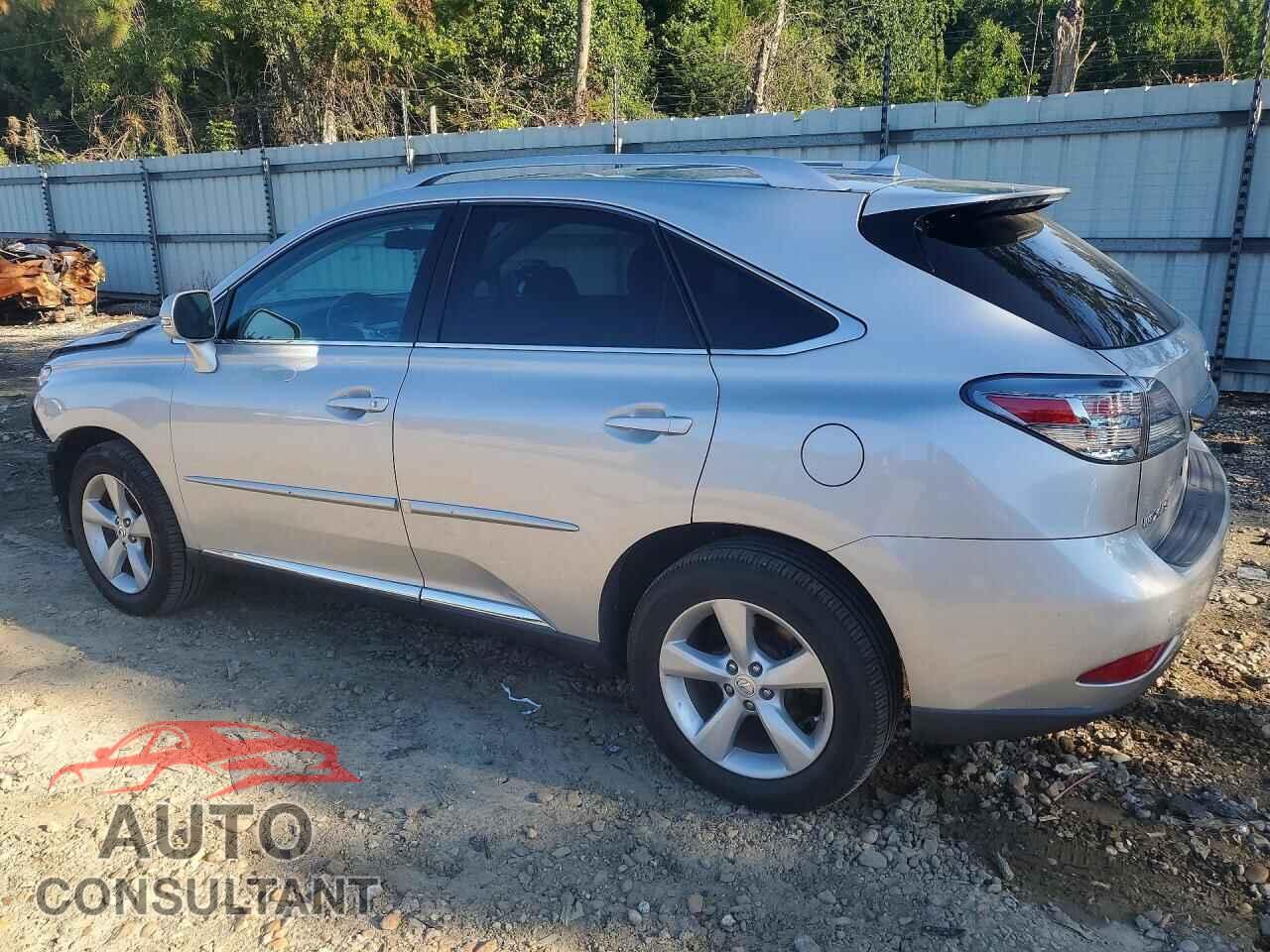 LEXUS RX350 2012 - 2T2BK1BA6CC148951
