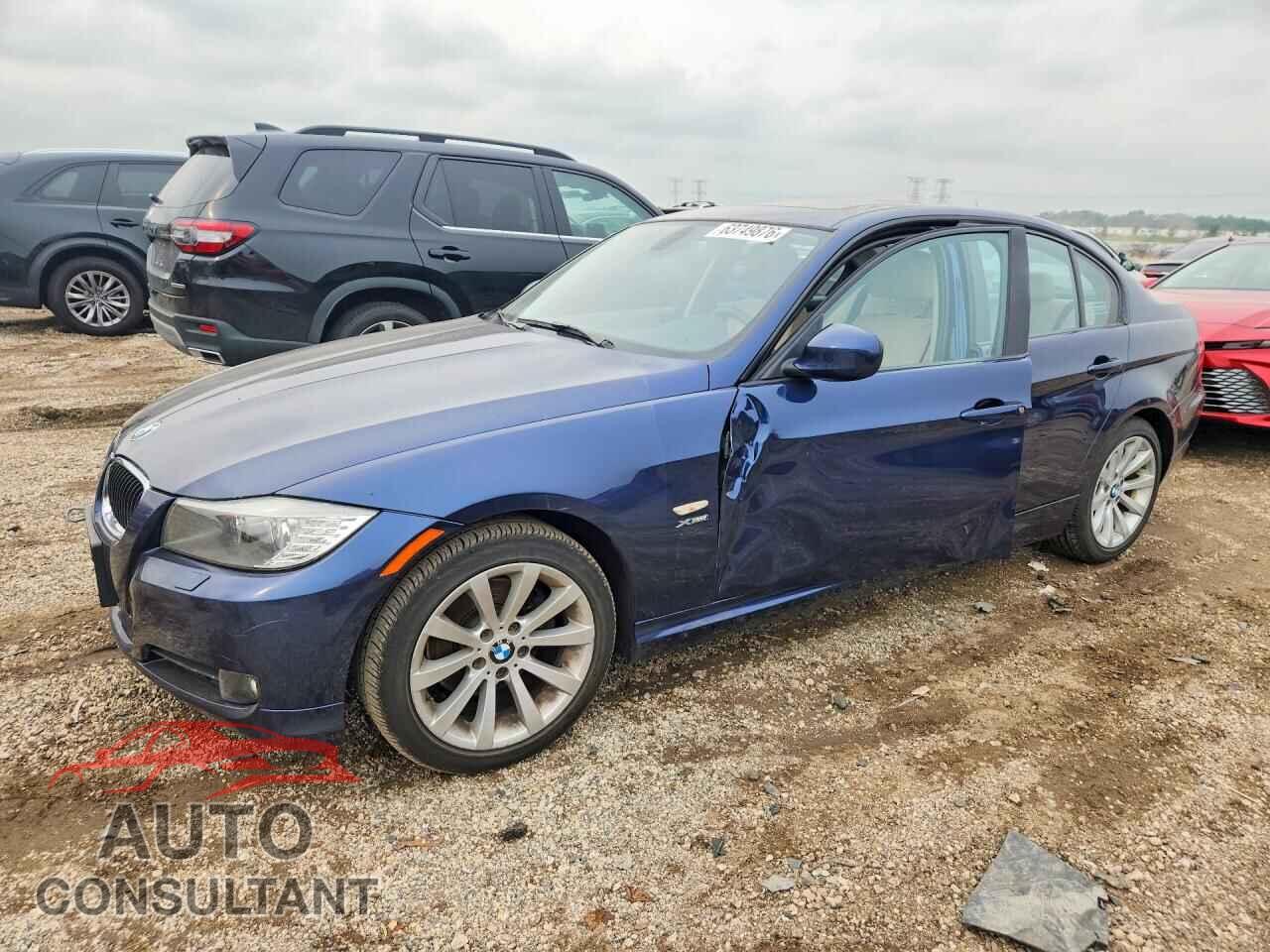 BMW 3 SERIES 2011 - WBAPK7C53BF087205
