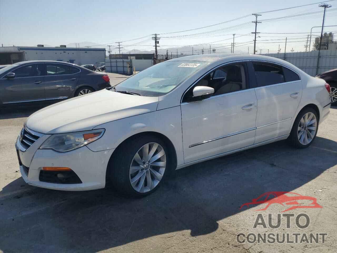 VOLKSWAGEN CC 2010 - WVWHP7AN6AE538272