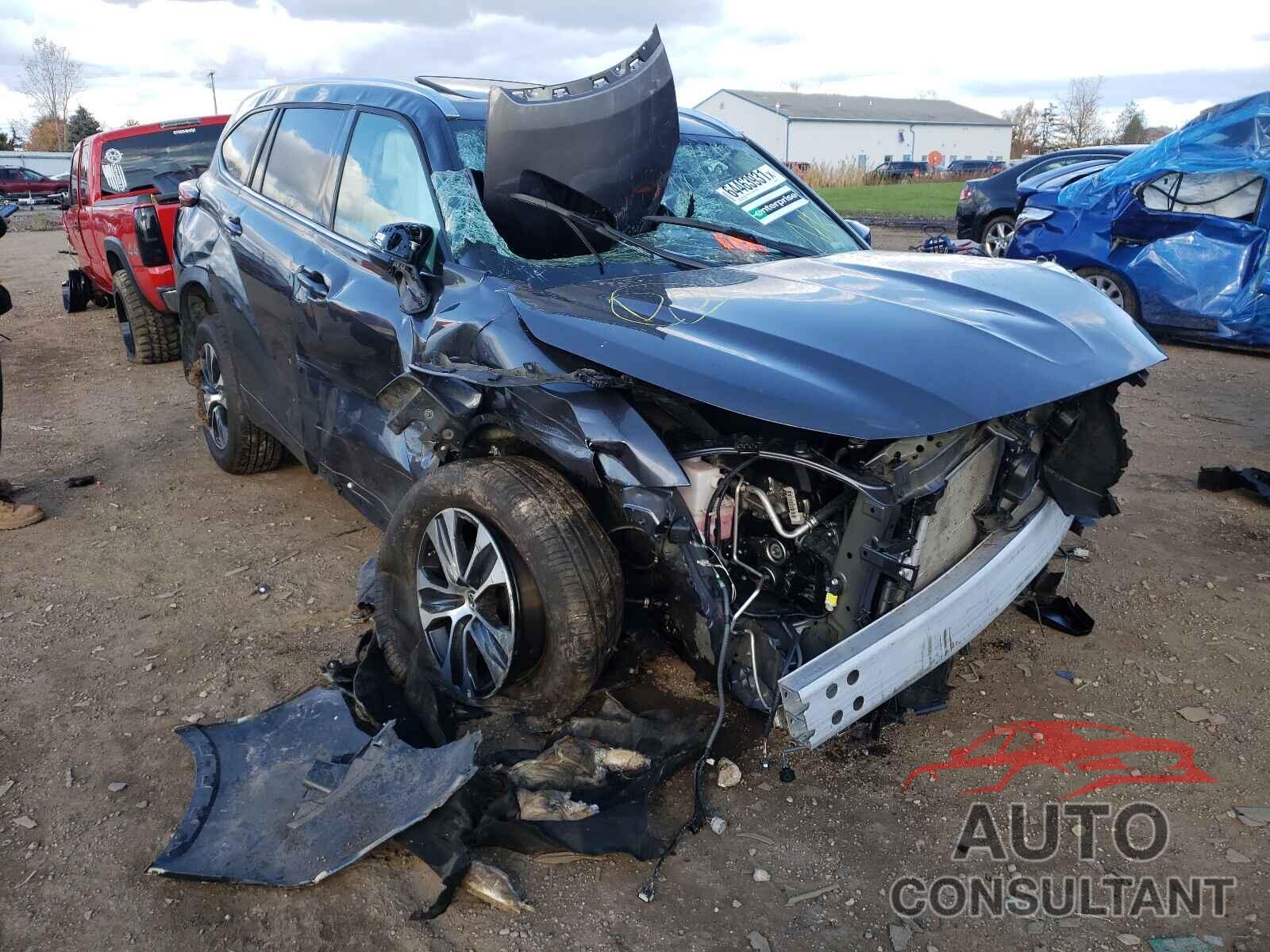 TOYOTA HIGHLANDER 2021 - 5TDGZRBH1MS546322