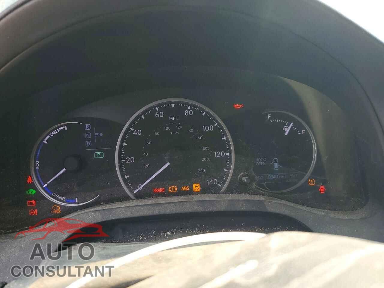 LEXUS CT 200 2011 - JTHKD5BH2B2010015