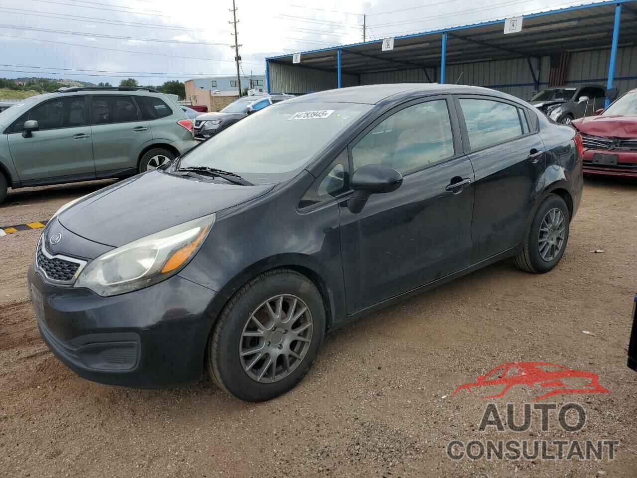 KIA RIO 2012 - KNADN4A37C6077157