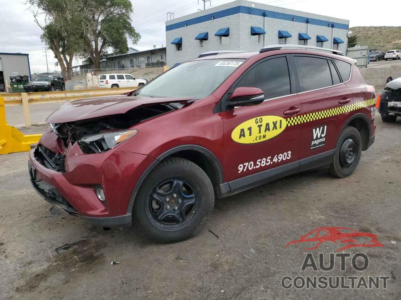 TOYOTA RAV4 2018 - JTMRFREV8JD244682