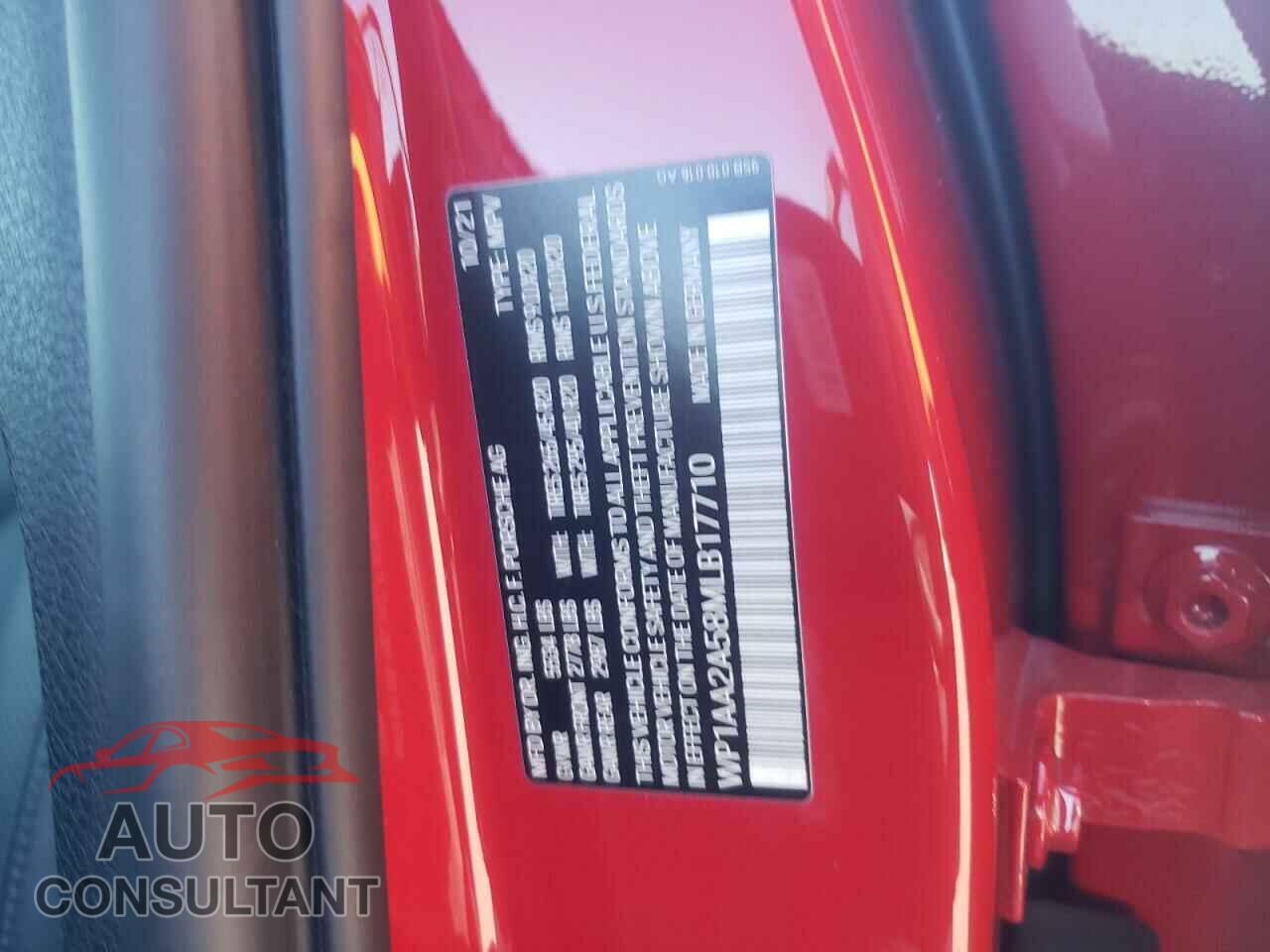 PORSCHE MACAN 2021 - WP1AA2A58MLB17710