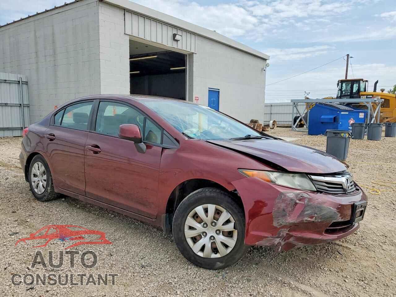 HONDA CIVIC 2012 - 19XFB2F50CE064330