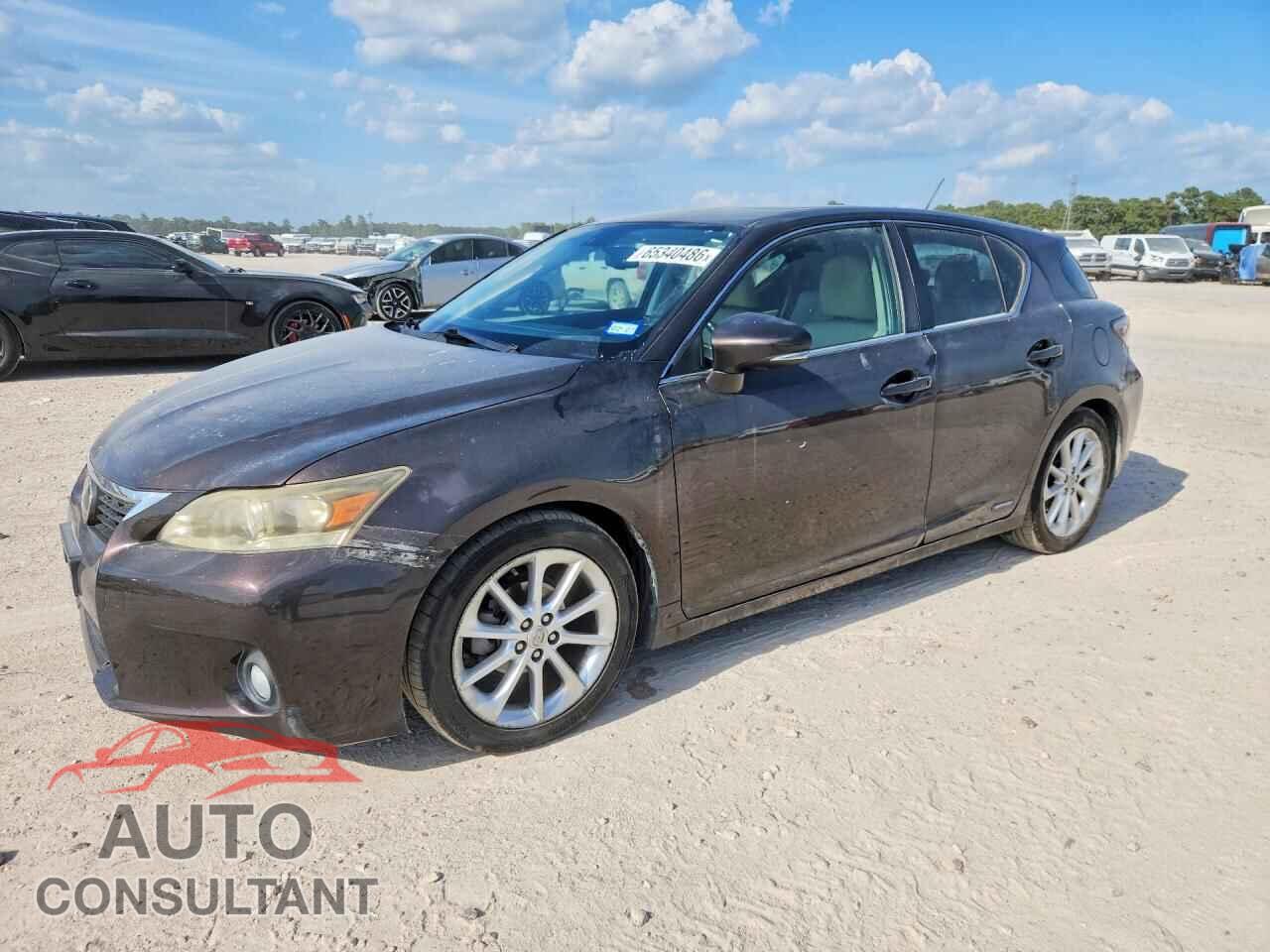 LEXUS CT 200 2011 - JTHKD5BH6B2008297