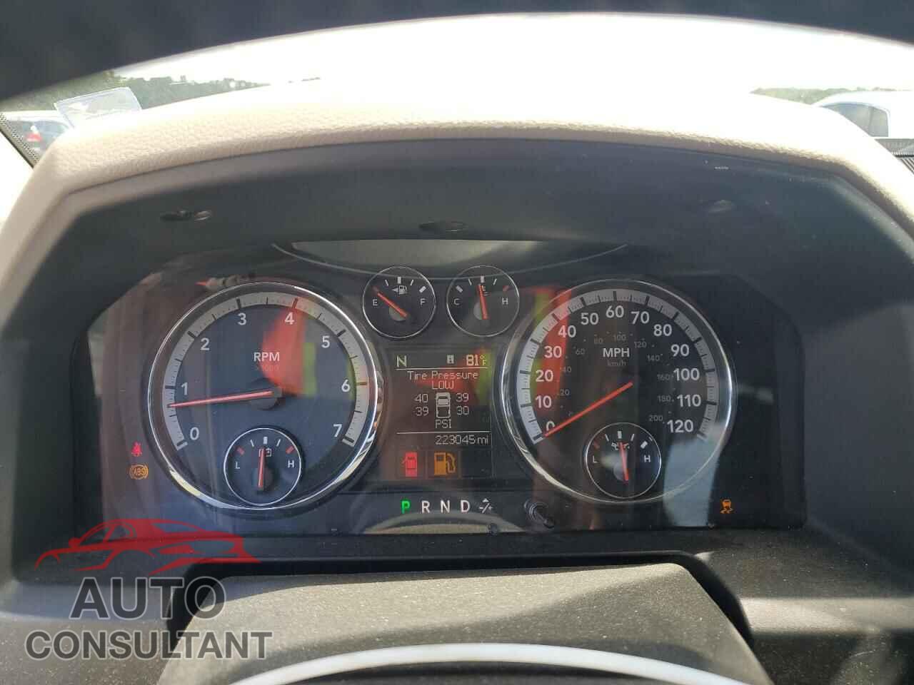 DODGE RAM 1500 2012 - 1C6RD6LT7CS182980