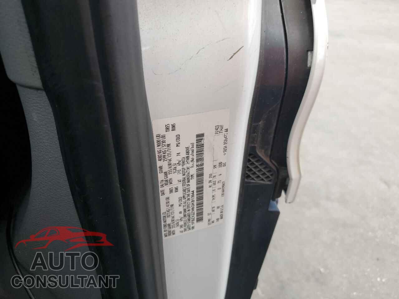 FORD TRANSIT 2016 - 1FBZX2ZM6GKB13944