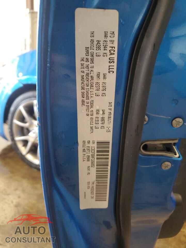 DODGE DART 2015 - 1C3CDFBB0FD266952