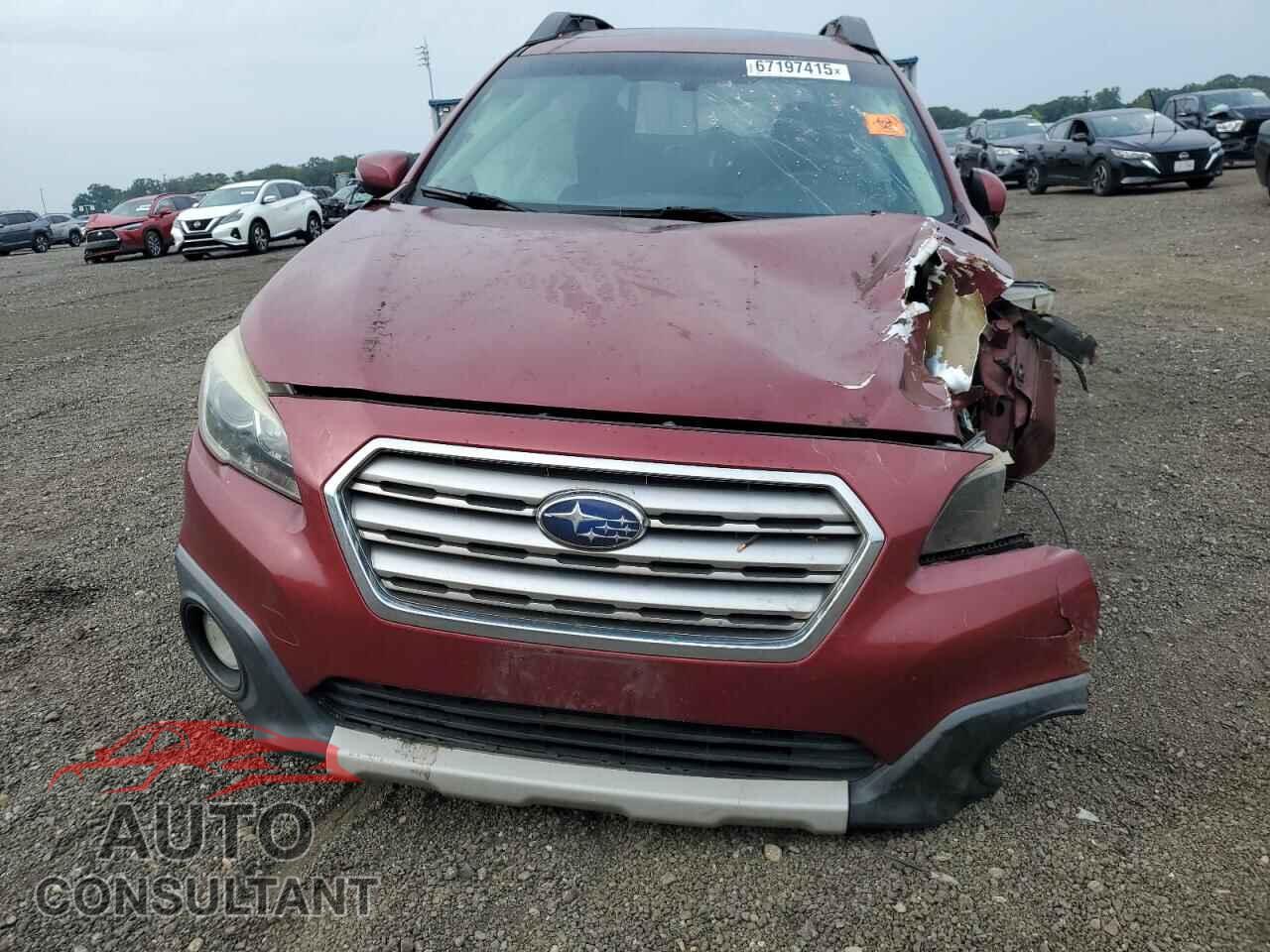 SUBARU OUTBACK 2015 - 4S4BSBLC3F3284117