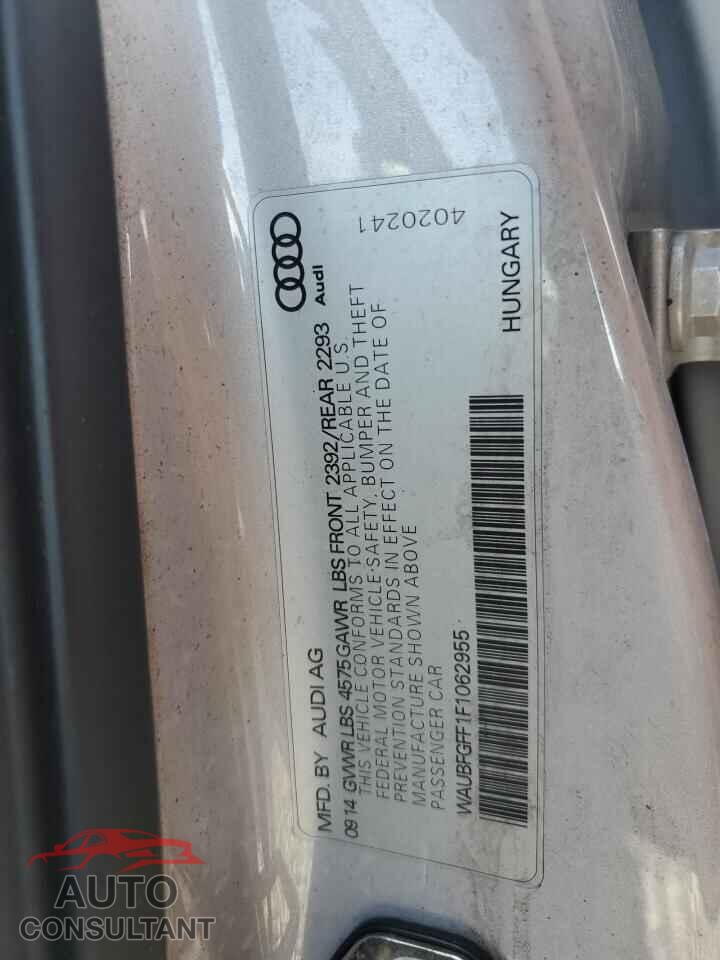 AUDI A3 2015 - WAUBFGFF1F1062955