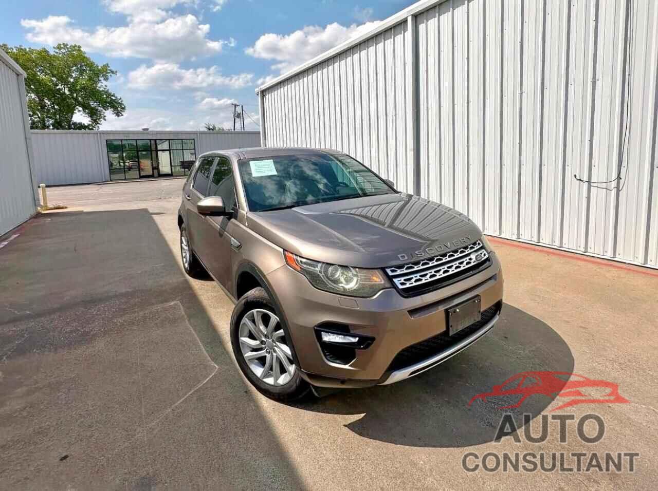 LAND ROVER DISCOVERY 2016 - SALCR2BG8GH554707