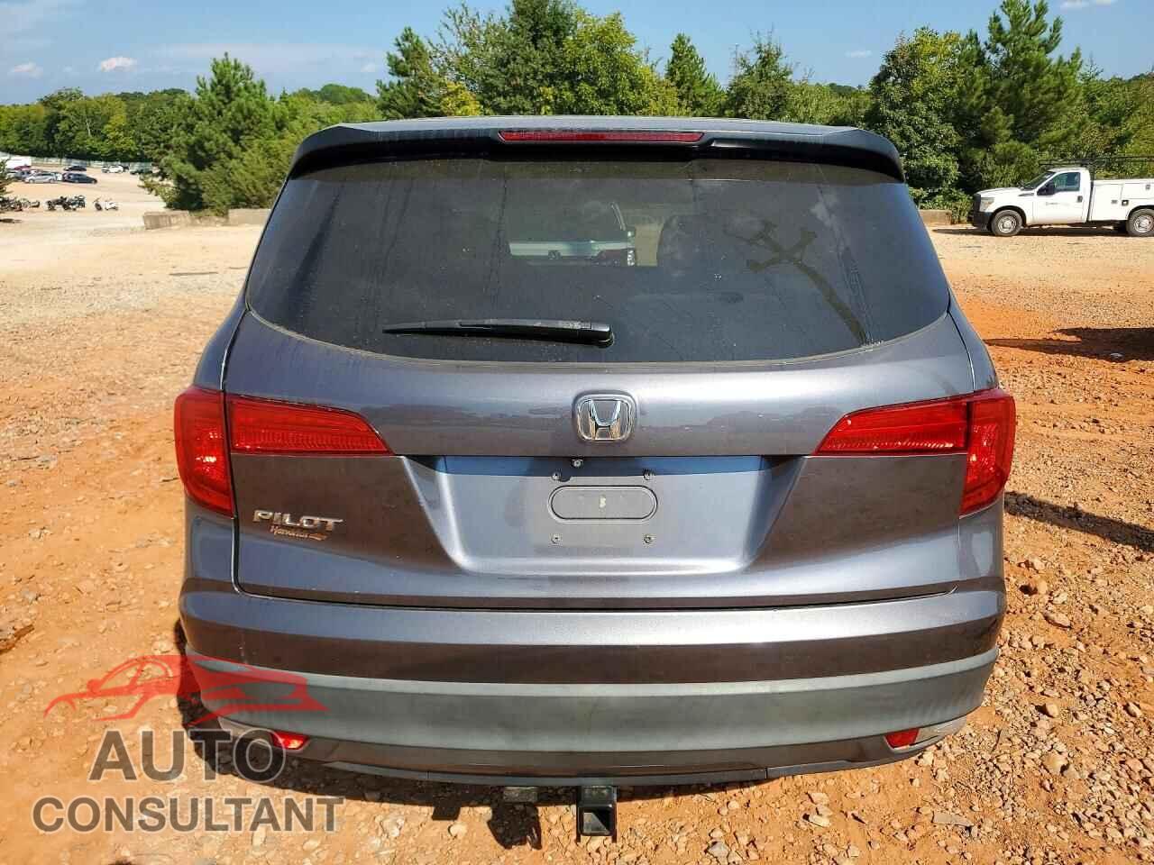 HONDA PILOT 2017 - 5FNYF5H16HB034386