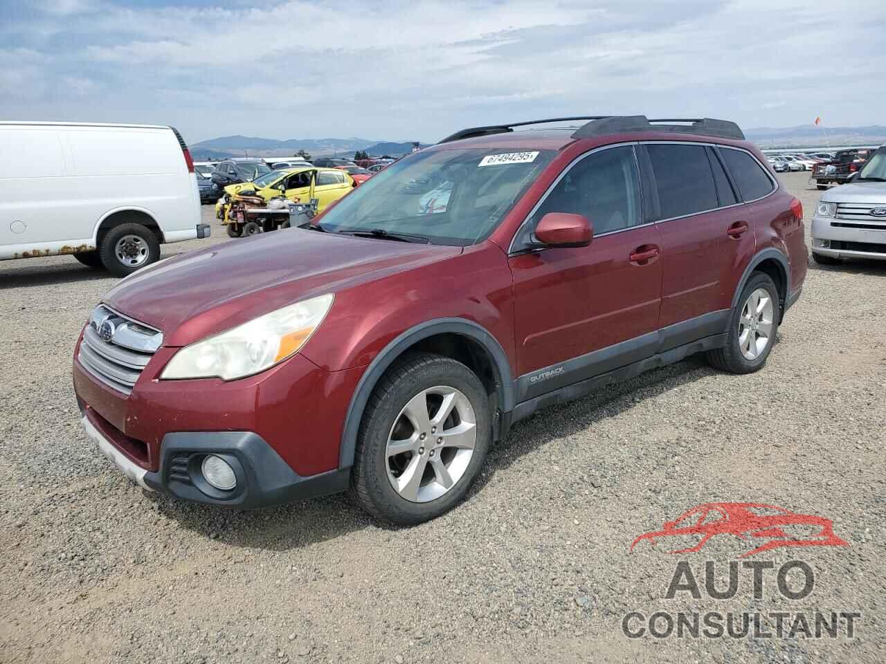 SUBARU OUTBACK 2014 - 4S4BRBLC5E3220297