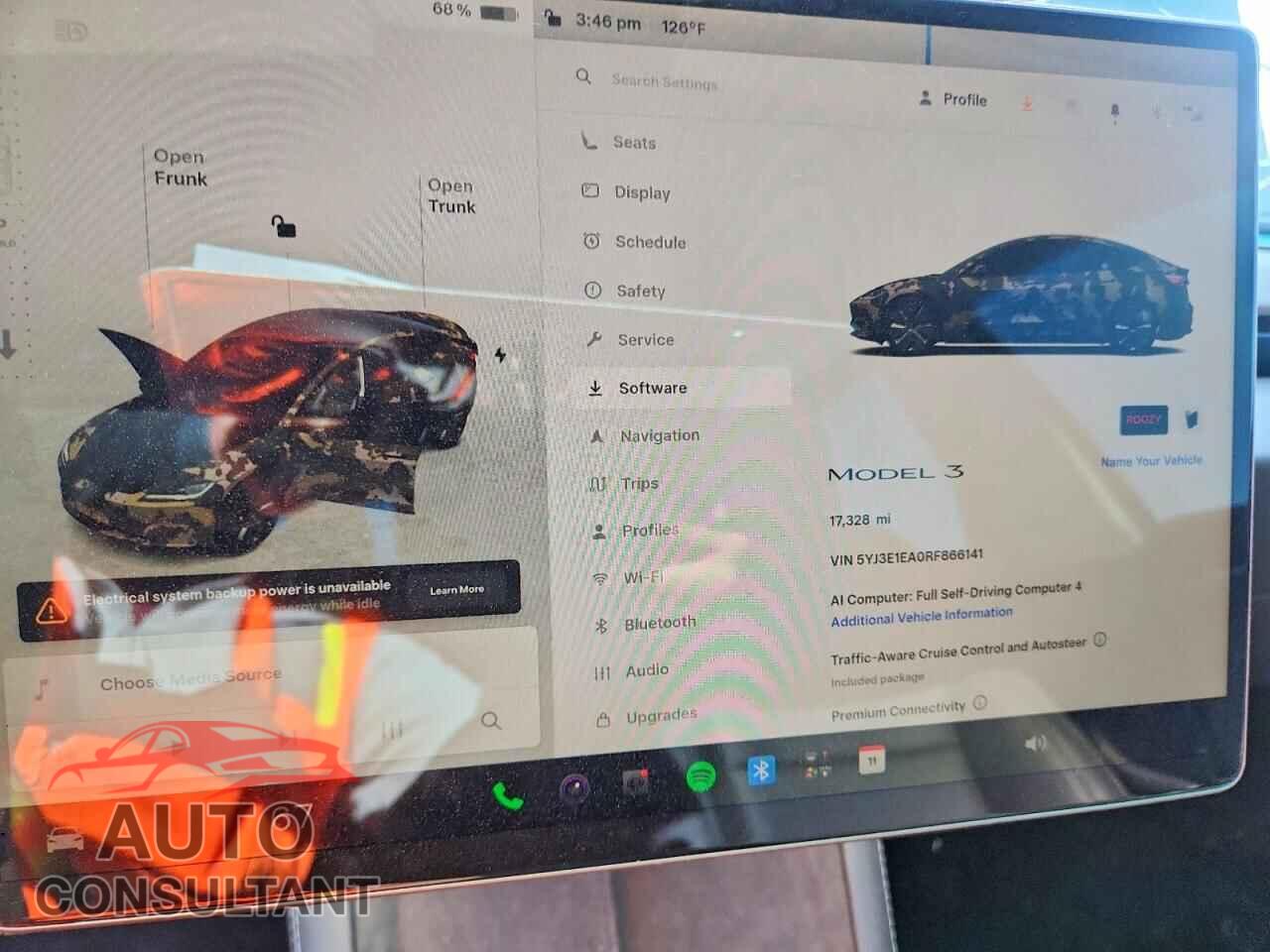 TESLA MODEL 3 2024 - 5YJ3E1EA0RF866141