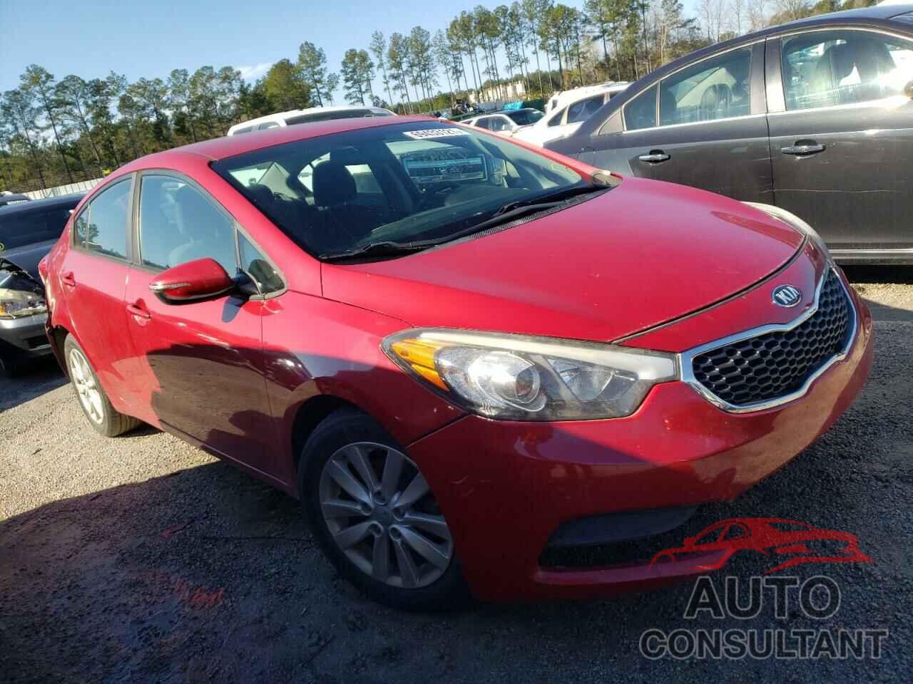 KIA FORTE 2016 - KNAFX4A65G5507289