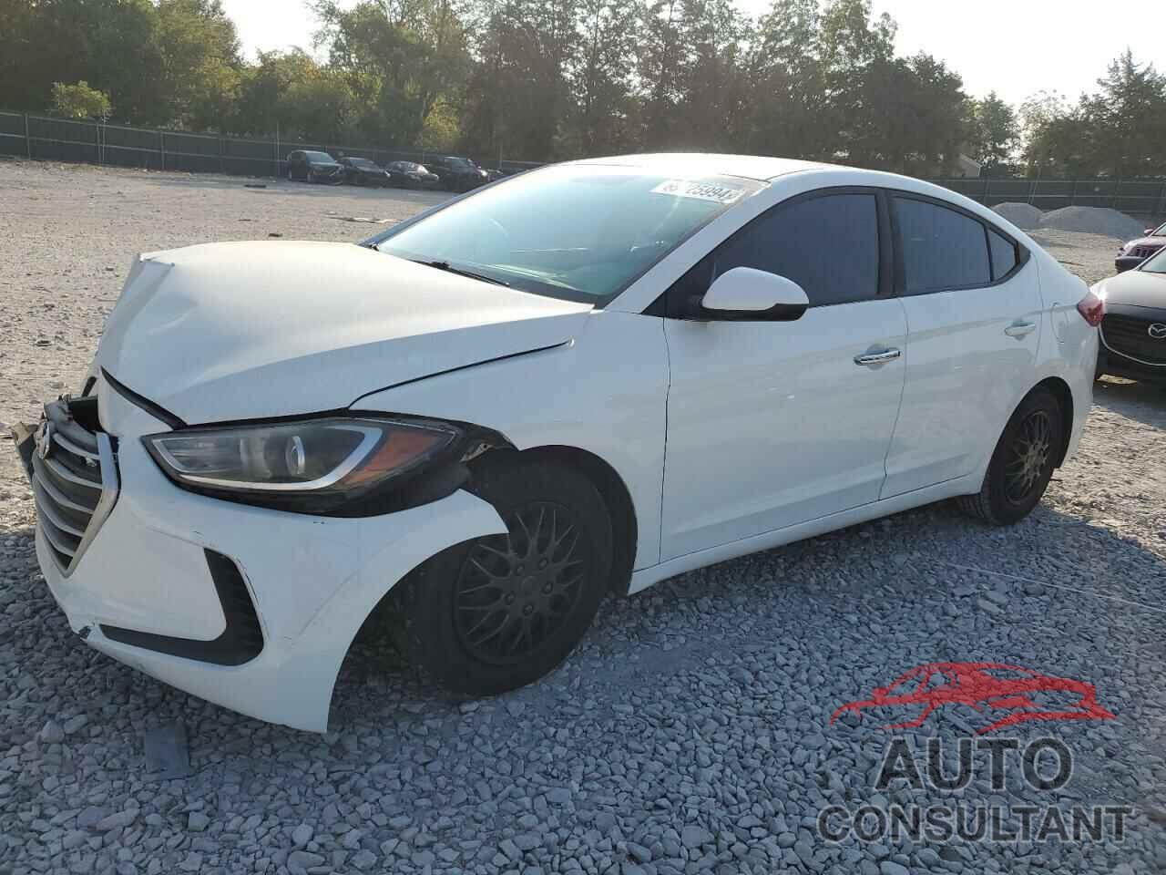 HYUNDAI ELANTRA 2017 - 5NPD74LF0HH197013