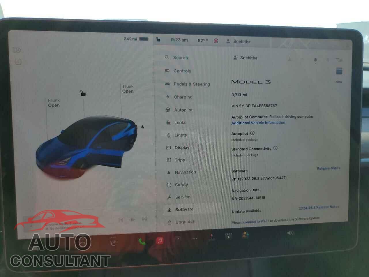 TESLA MODEL 3 2023 - 5YJ3E1EA4PF558757