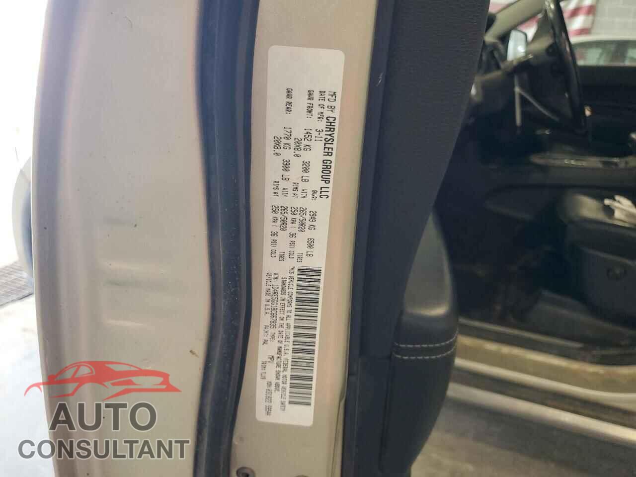 DODGE DURANGO 2011 - 1D4RE5GG1BC667835