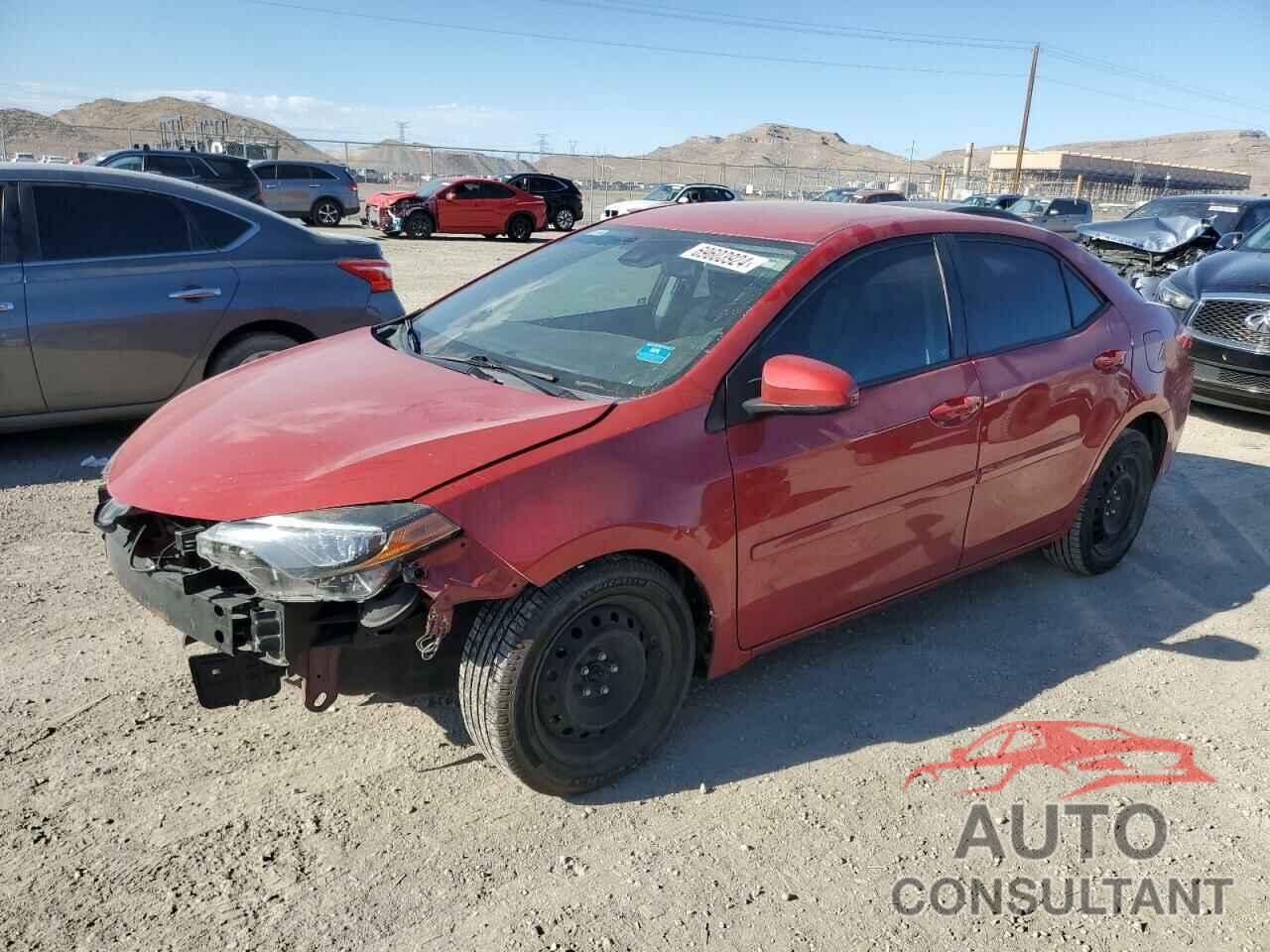 TOYOTA COROLLA 2017 - 2T1BURHE1HC916351